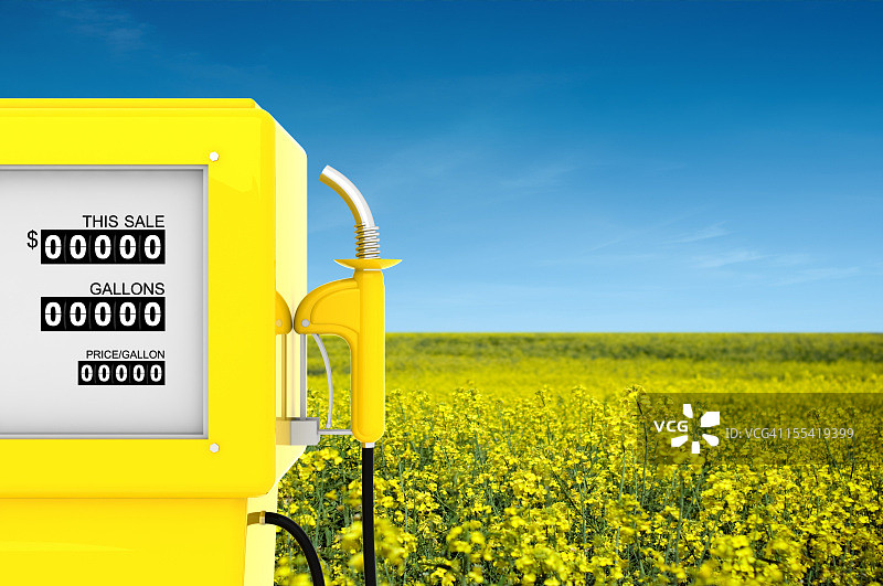 油菜籽生物燃料概念图片素材