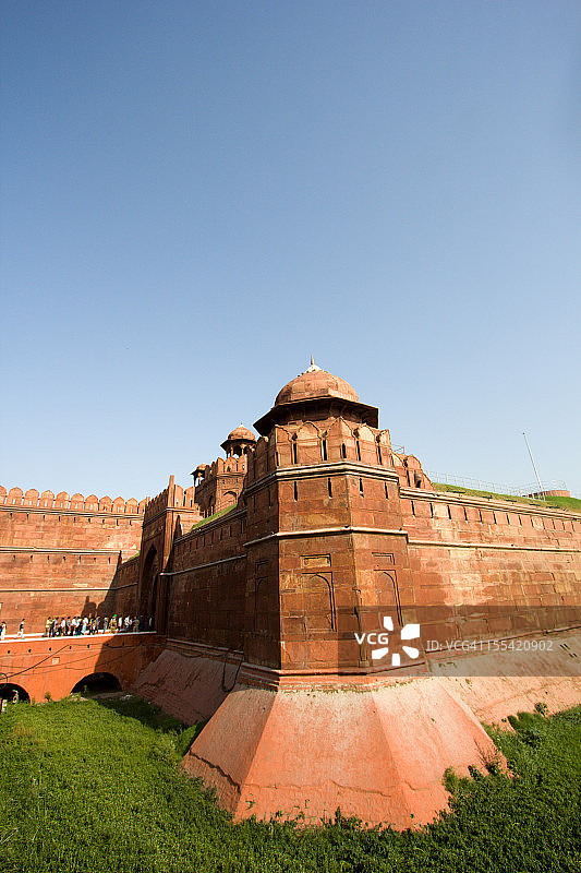 印度德里红堡图片素材