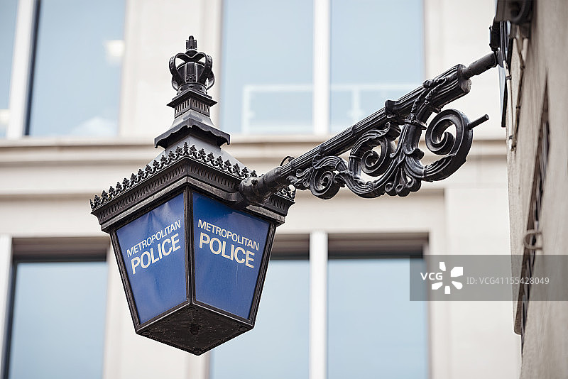 伦敦警察厅灯笼图片素材