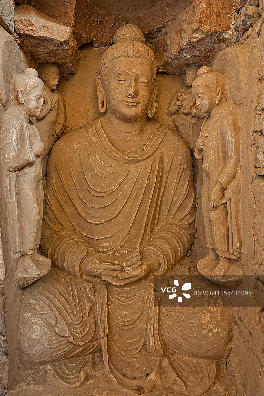 九莲的佛像图片素材