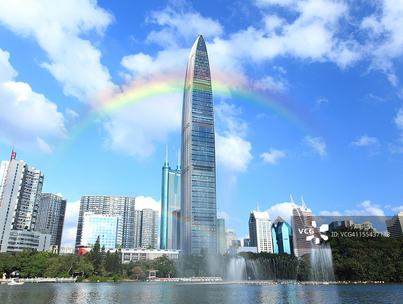 中国深圳的摩天大楼图片素材