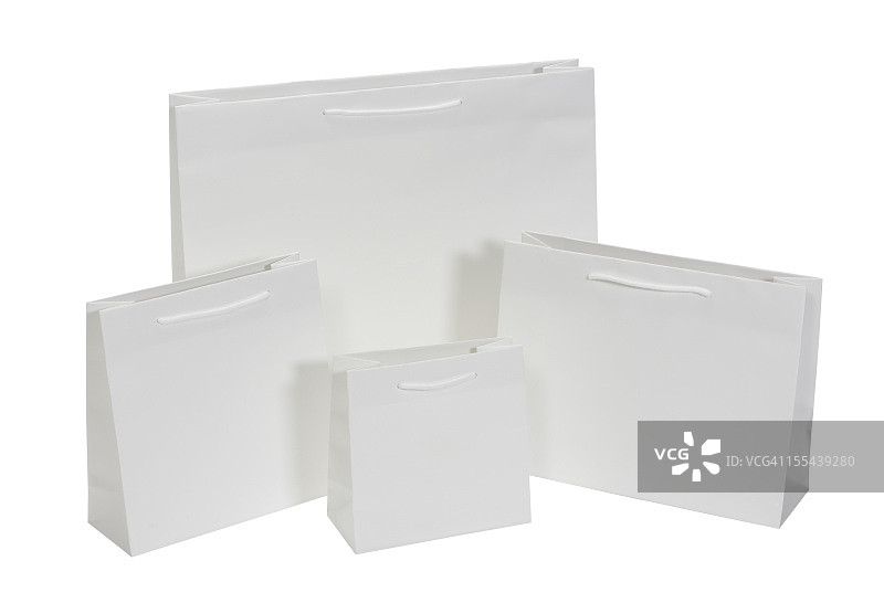 白色购物袋图片素材