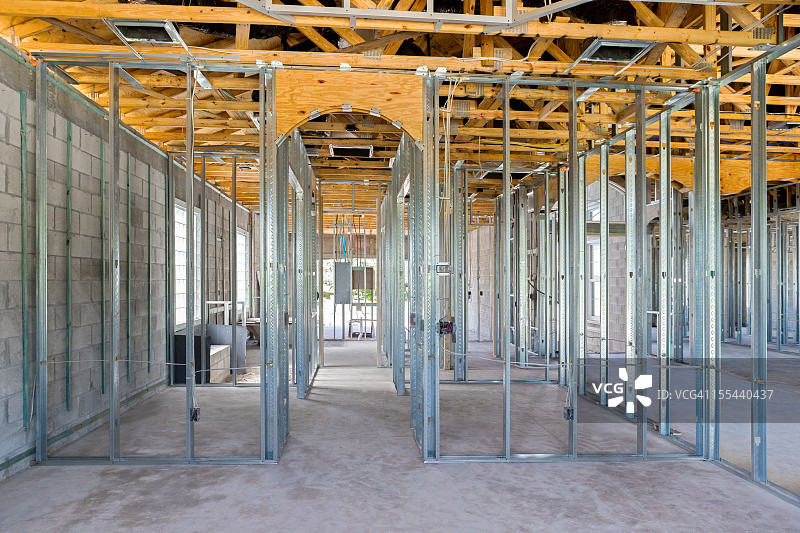 金属梁结构图片素材