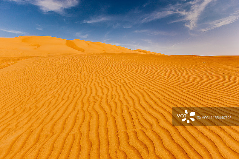 撒哈拉沙漠沙丘图片素材