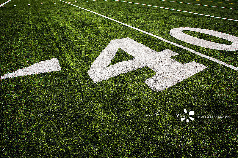 夜间橄榄球场图片素材