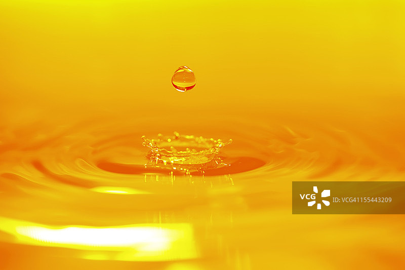 金色水滴背景图片素材