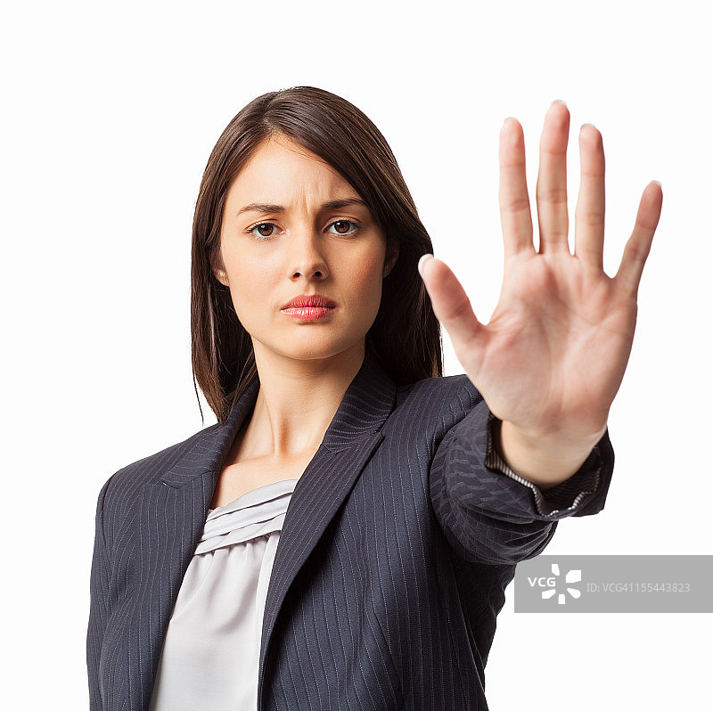 停止在那里 - 隔离图片素材