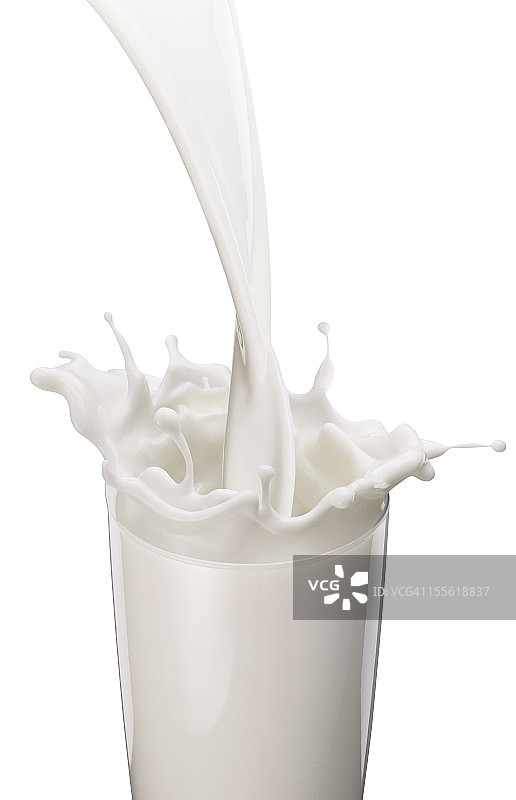 牛奶溅图片素材