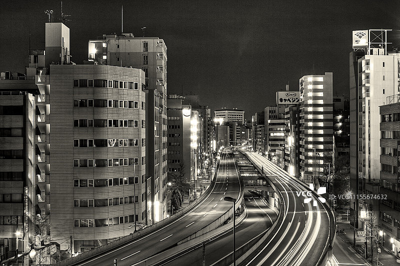 新日本桥的高速公路图片素材