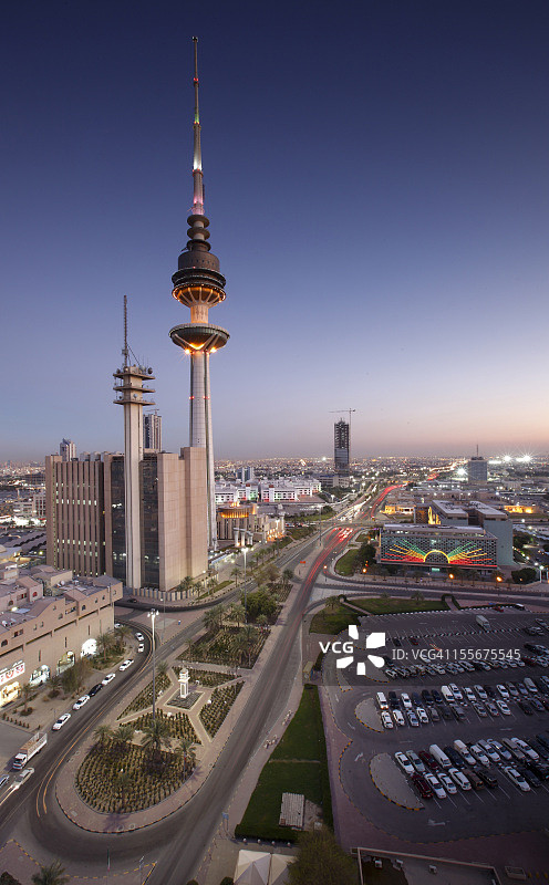 科威特解放塔图片素材