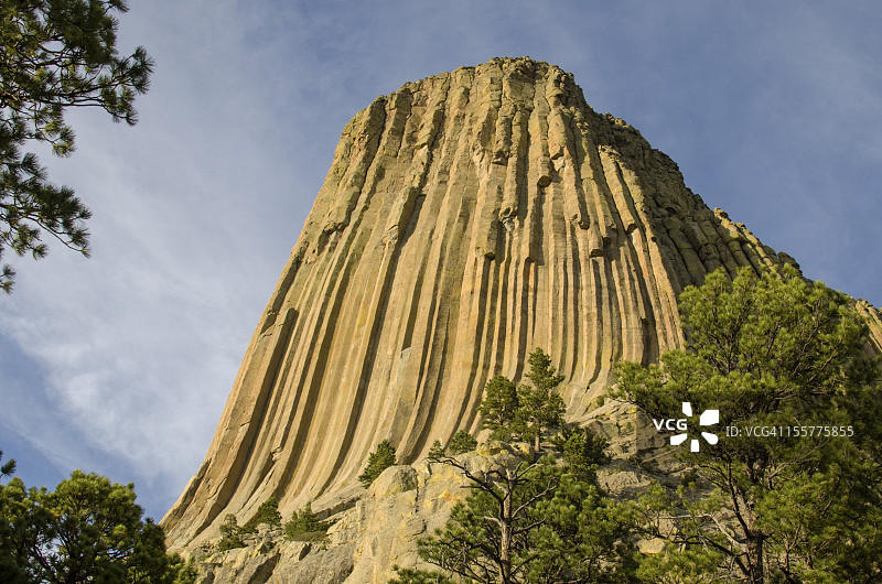 魔鬼塔国家纪念碑图片素材