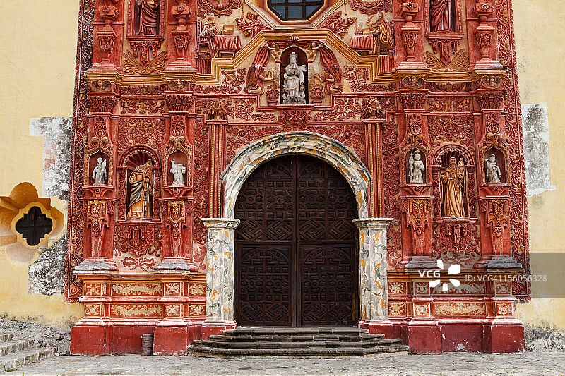 墨西哥圣路易斯波托西的方济各会传教团图片素材