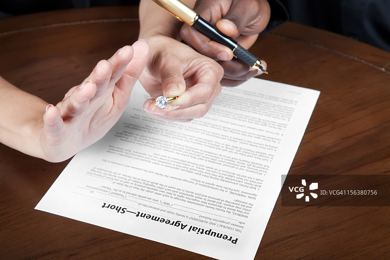 婚前协议图片素材