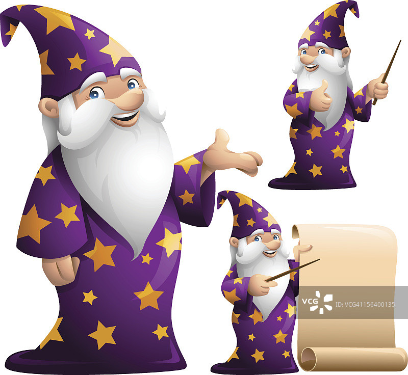 三合一巫师图片素材