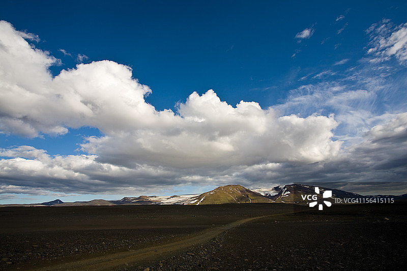斯普林吉桑都尔路线，冰岛图片素材