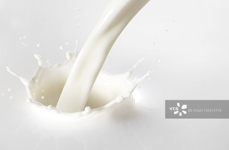 牛奶溅图片素材