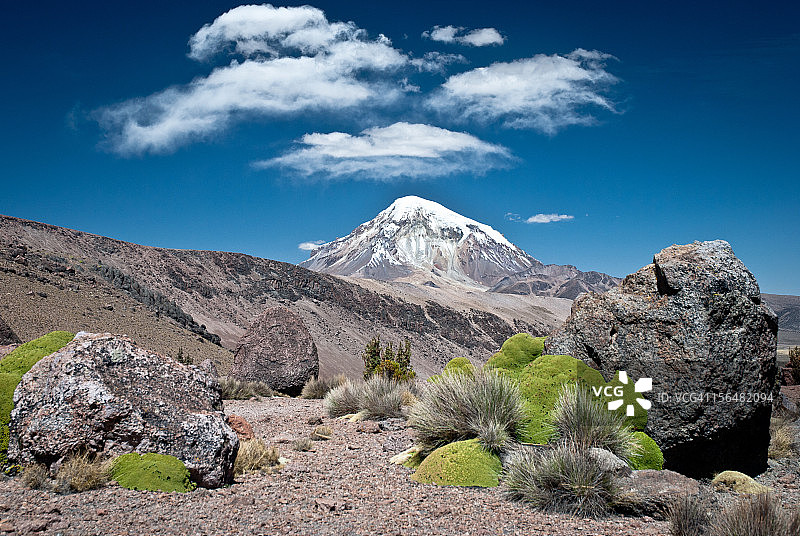 萨哈马火山图片素材