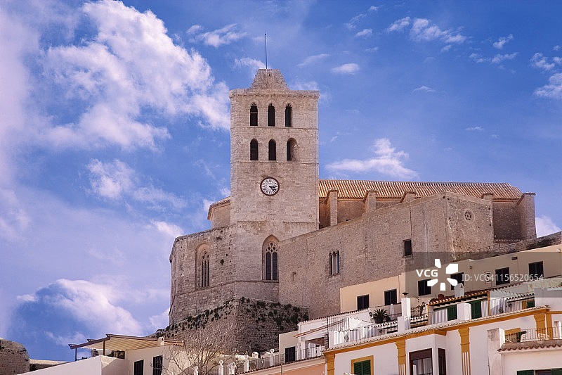 伊维萨大教堂图片素材