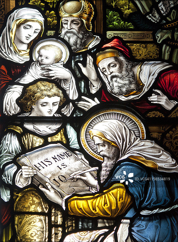 他的名字是约翰图片素材