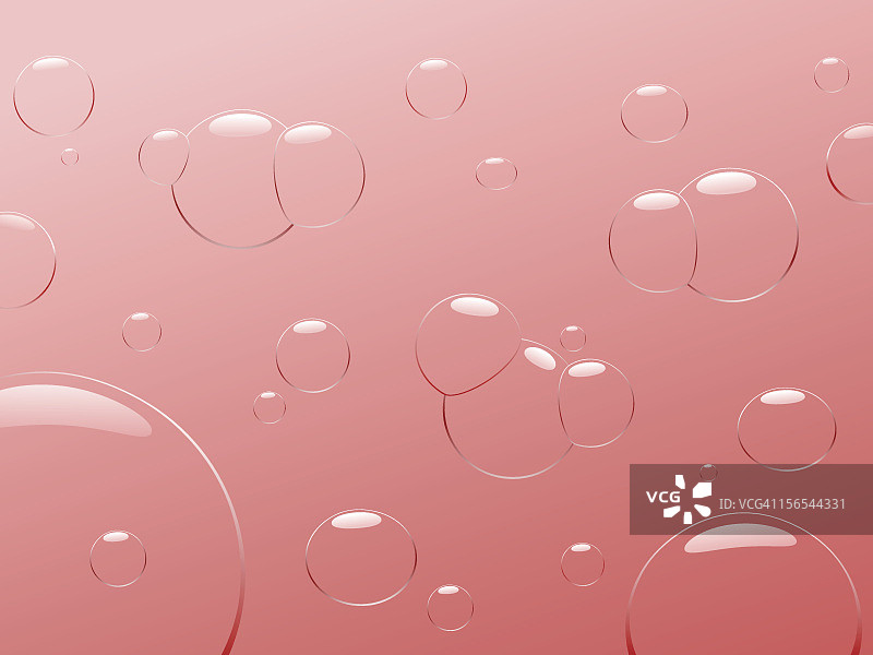 粉色气泡图片素材