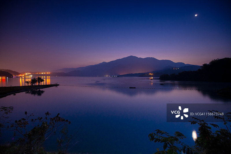 日月潭图片素材