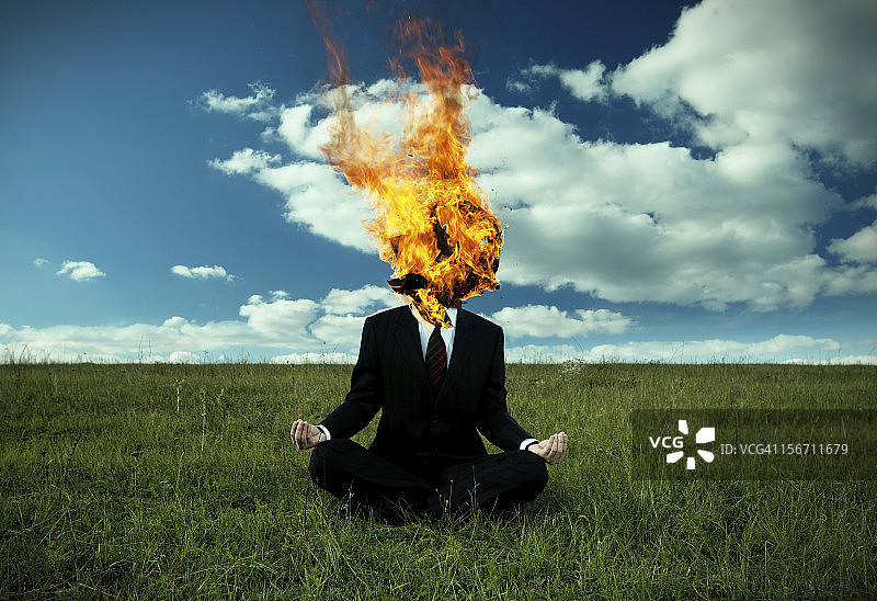 燃烧的事业图片素材