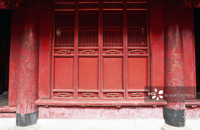 越南河内文庙图片素材