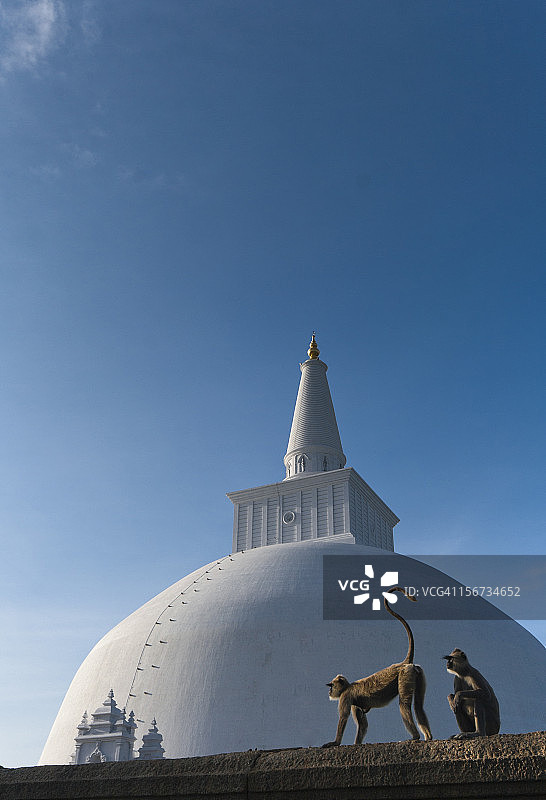 阿努拉德普勒鲁万韦利萨亚佛塔图片素材