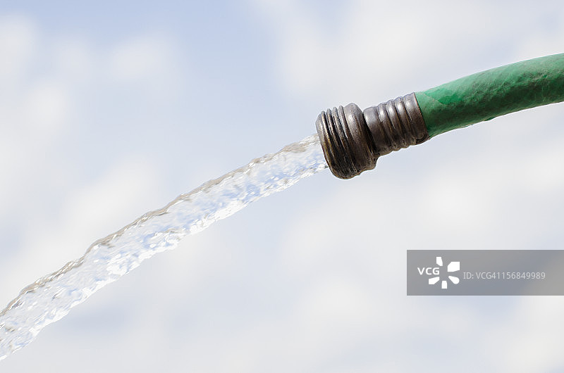 美国纽约州纽约市布鲁克林花园软管图片素材