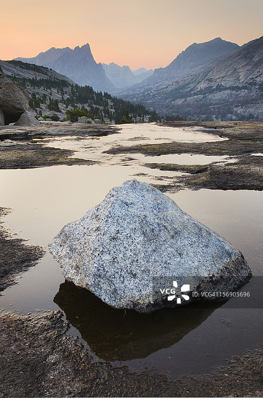 怀俄明州温德河山脉图片素材