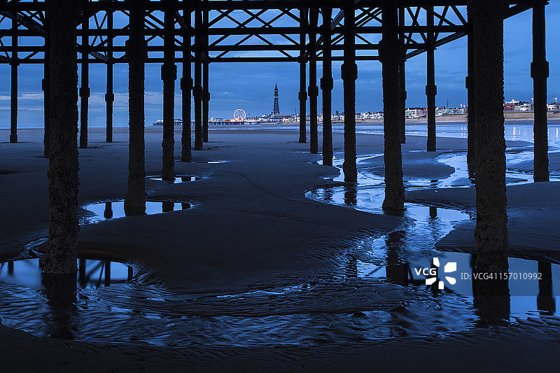 英格兰兰开夏布莱克浦图片素材