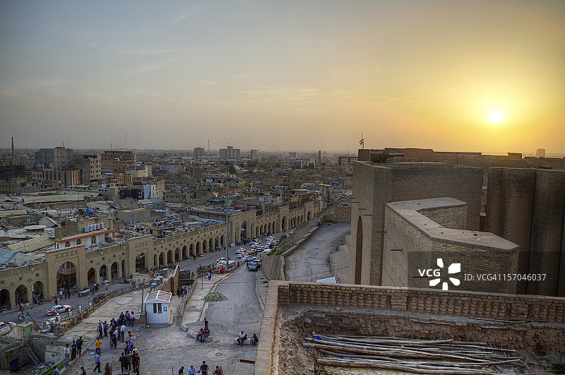 伊拉克日落图片素材