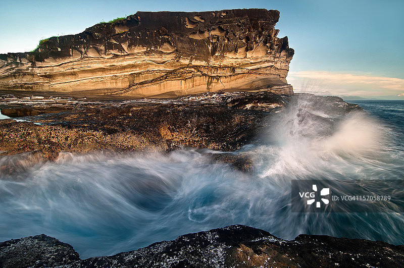 马加桑岩层图片素材