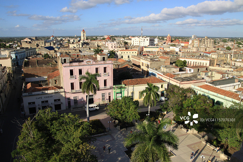 卡马圭全景图片素材