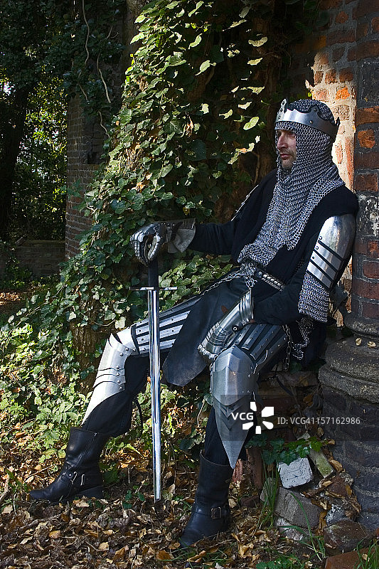 全副武装的骑士图片素材