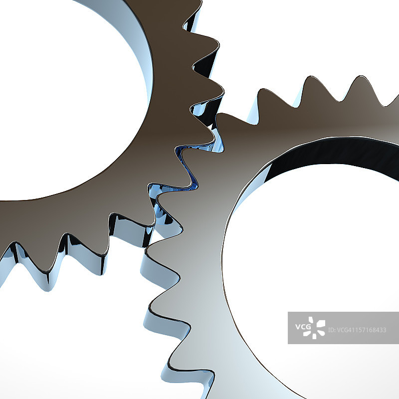 齿轮啮合图片素材