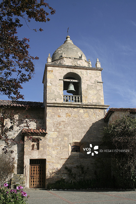 教堂钟楼图片素材