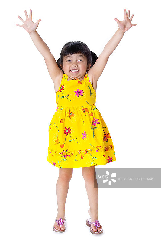 高举双手图片素材