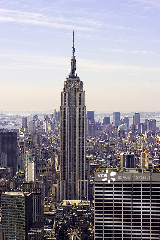 帝国大厦和中城图片素材