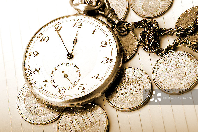 时间就是金钱图片素材