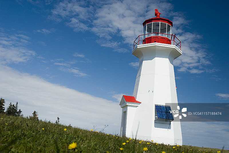 加斯佩角灯塔图片素材