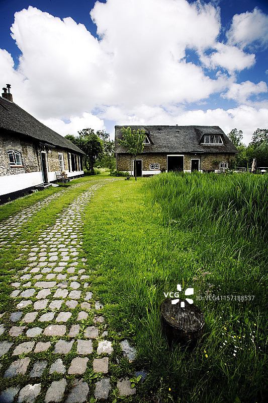 乡村小屋图片素材