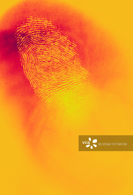 带指纹的红外热像仪图片素材