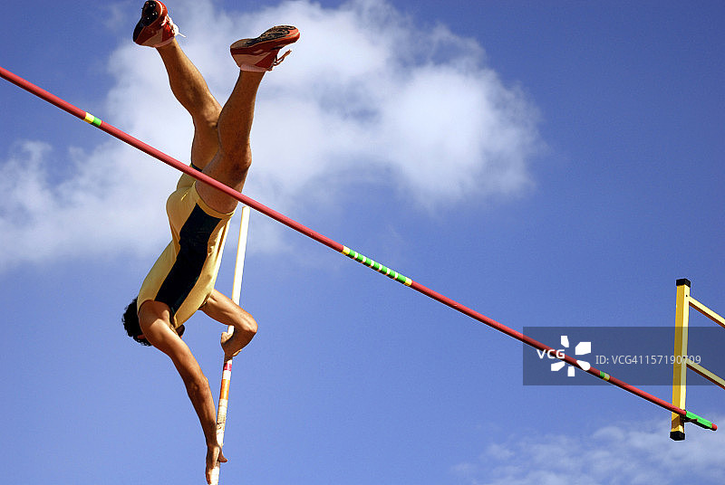 撑杆跳图片素材