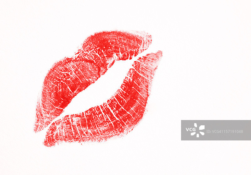 纹理纸上的吻图片素材