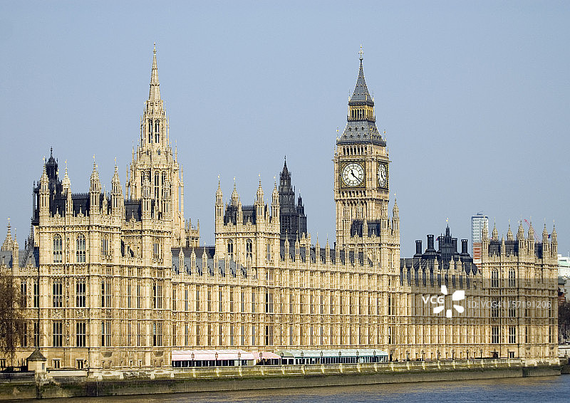 英国的国会大厦图片素材