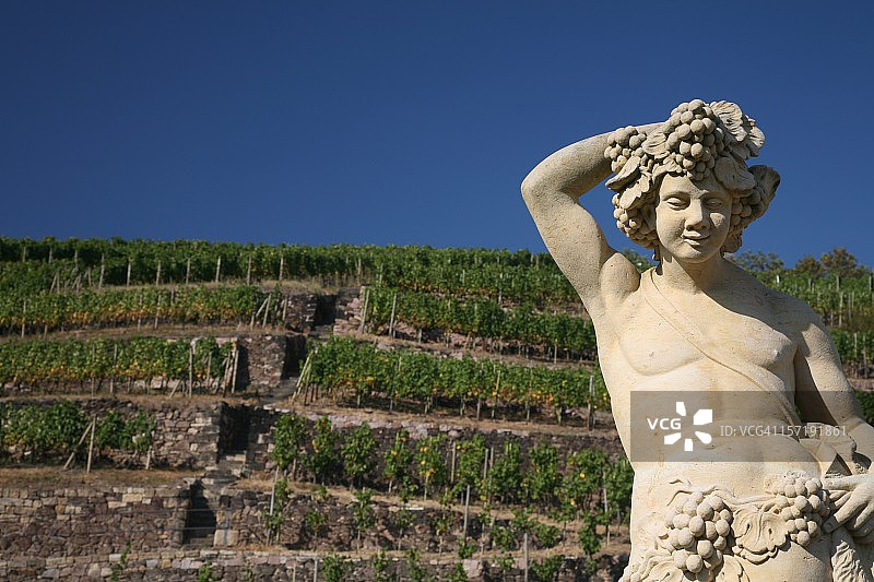 瓦克巴特葡萄园雕像图片素材