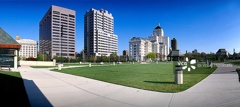 密尔沃基天际线图片素材