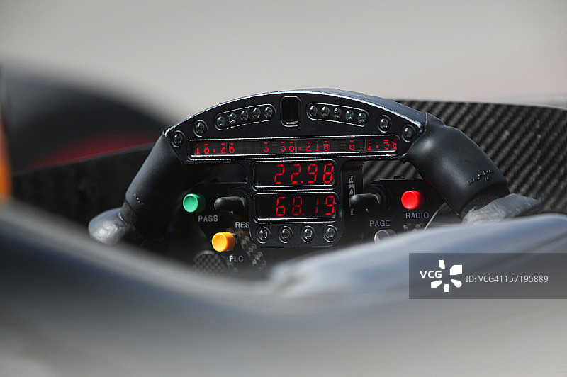 赛车方向盘特写图片素材