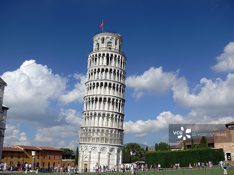比萨斜塔图片素材